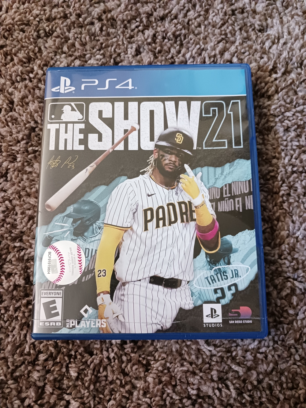 PS4 The Show 21- San Diego Padres Cover